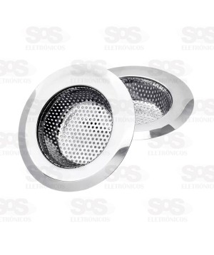 Ralo De Aço Para Pia 9 cm XH0990