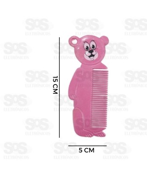 Kit Pente De Cabelo Ursinho E Gatinho Mini Toys