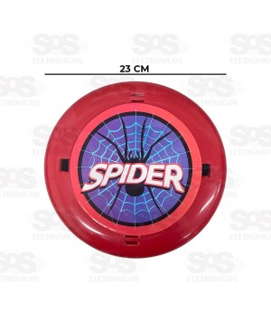 Kit Escudo e Espada Spider Aranha Mini Toys 0465