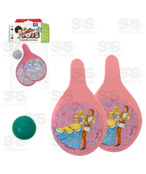 Kit Raquete Ping Pong Mini Toys 1089