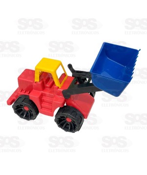 Carreta Com Trator Cores Sortidas Poliplac 98140