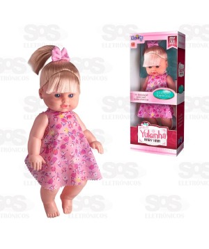 Boneca Yukinha Baby Hair Nova Toys 1113