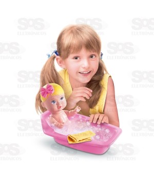 Boneca Lutika No Banho Nova Toys 1110