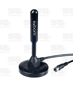 Antena Digital HD de TV 4 Metros Exbom AN-13540B