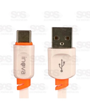 Cabo De Dados Turbo Type C 3.4A 30 CM Inova CBO-5911