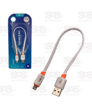 Cabo De Dados Turbo Iphone 3.4A 30 CM Inova CBO-5912