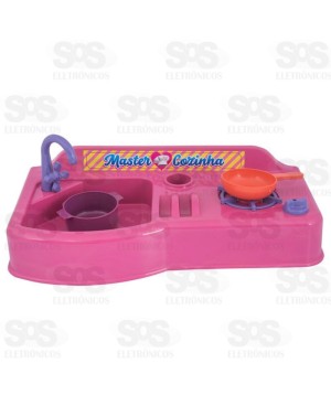 Kit Fogão Com 2 Panelas Master Cozinha 352S