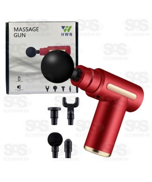 Massageador Muscular Recarregável 6 Velocidades HWN-T04