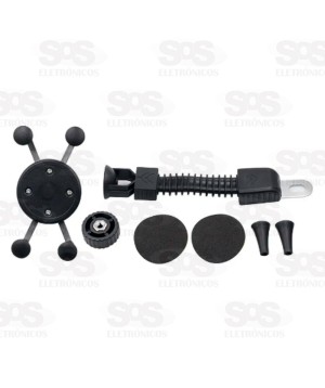 Suporte De Celular Garra Para Motos Altomex C-200