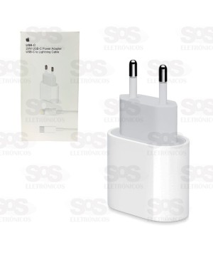Carregador 20W Com Cabo Type C Para Iphone