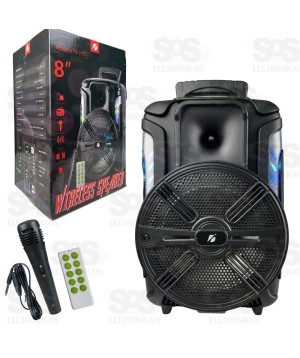 Caixa De Som 30W Karaokê Grave e Agudo KTS-1175