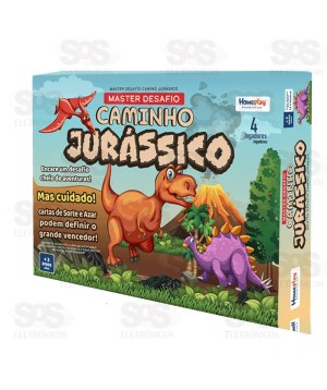 Jogo de Tabuleiro Desafio Caminho Jurássico 5010