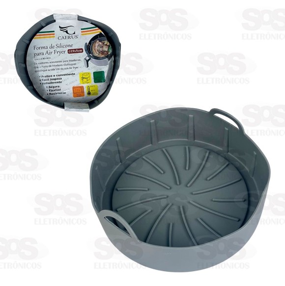 Forma de Silicone Para Air Fryer 19x5CM Caerus CRS-1833