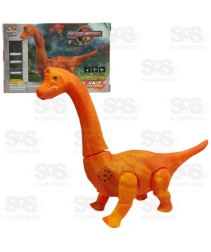 Dinossauro Com Som e Luz Toy King TK-2837
