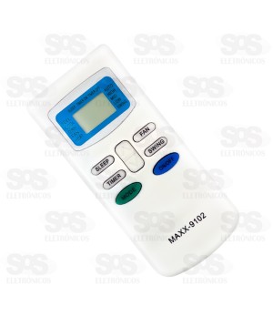 Controle Remoto Para Ar Condicionado Philco Maxx 9102