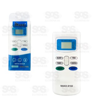Controle Remoto Para Ar Condicionado Philco Maxx 9102