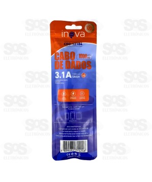 Cabo De Dados Iphone 3.1A 1 Metro Inova CBO-12184