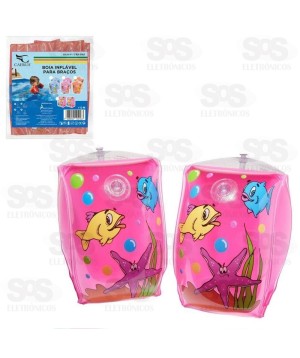 Boia Infantil De Braço Cores e Estampas Variadas Caerus CRS 1963