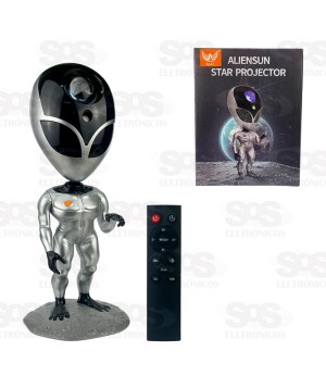 Projetor de Galáxia Alien Com Controle Remoto Altomex AL-L1