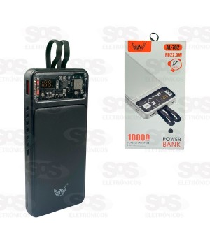 Carga Extra 10000mAh com Painel Digital Altomex AL-782