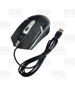 Mouse Gamer 3200 DPI Com Fio USB 3.0 B-Max BM-612
