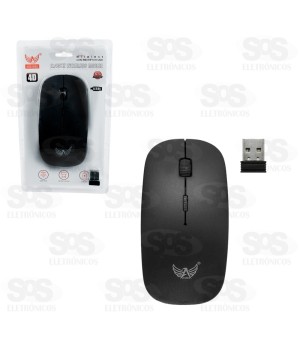 Mouse Sem Fio À Pilha 2.4GHz Altomex AG-690B