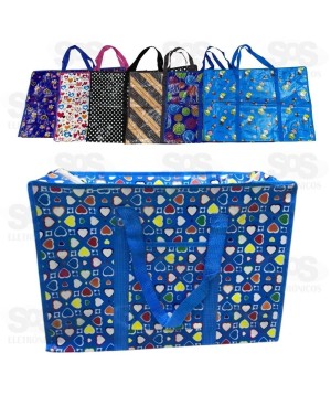 Sacola de Nylon Com Zíper 70x80x30CM Caerus CRS-1807