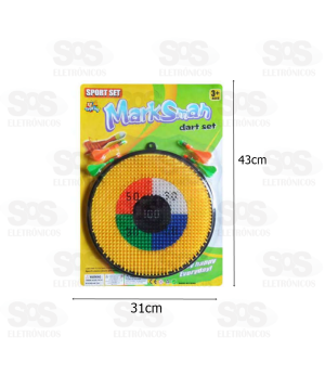 Lança Dardos Alvo Fácil Toy King TK-AB5406