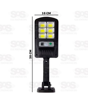 Luminária Solar LED Com Sensor Altomex AL-B8186