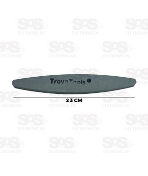 Pedra Tipo Canoa Para Amolar Faca 9 Polegadas TroyaTools TRY-6117