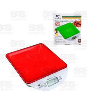 Balança Digital De Cozinha Até 5Kg Caerus CRS-1913