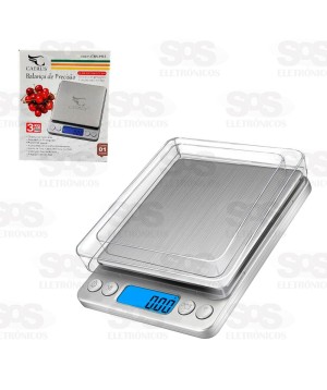 Balança De Precisão 0,1g Até 3Kg Caerus CRS-1912