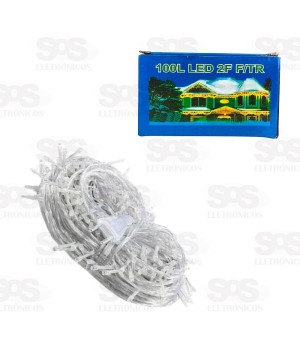 Pisca Pisca LED Vermelha 10 Metros 100 Lâmpadas 1136