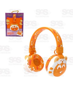 Fone De Ouvido Bluetooth Colorido The Jellie Monsters Xtrad LC-870