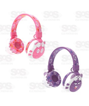 Fone De Ouvido Bluetooth Colorido The Jellie Monsters Xtrad LC-870