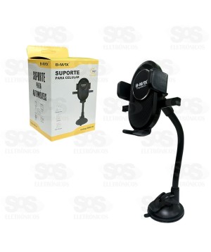 Suporte Para Celular Articulável Ventosa B-Max BMG-53