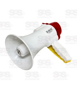 Megafone Amplificador de Voz Com Gravador B-Max BM-F944