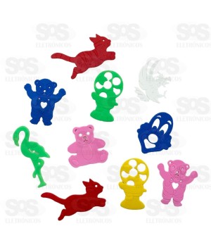 Aprenda A Desenhar Forminhas 12 Peças Mini Toys 1092