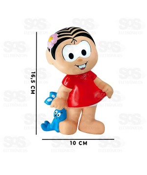 Boneca Mônica De Vinil Líder 2853