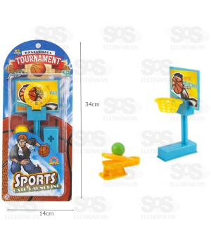 MIni Basquete com Lançador Toy King TK-AB5360