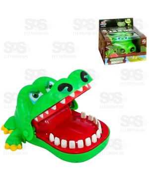 Jogo De Apertar Os Dentes CrocodiloToy king TK-AB3182