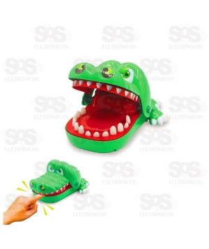 Jogo De Apertar Os Dentes CrocodiloToy king TK-AB3182