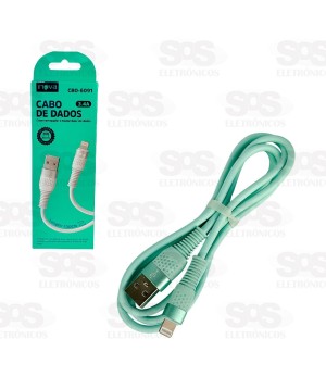Cabo De Dados Iphone Lightning 3.4A 1 Metro Inova CBO-6091