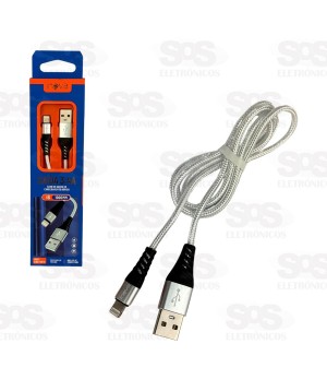 Cabo De Dados Iphone Lightning 3.4A 1 Metro Inova CBO-6010