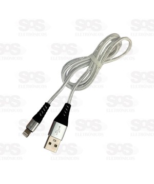 Cabo De Dados Iphone Lightning 3.4A 1 Metro Inova CBO-6010