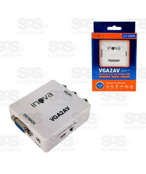 Conversor VGA Para RCA 1080P Inova ZJT-50005