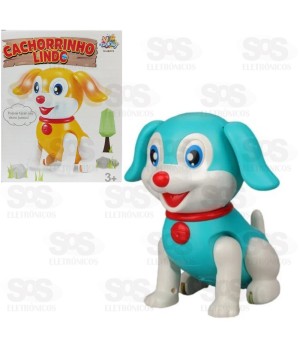 Cachorro Dançante com Luz E SomToy king TK-AB2515