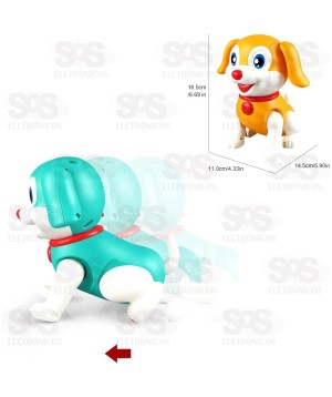 Cachorro Dançante com Luz E SomToy king TK-AB2515