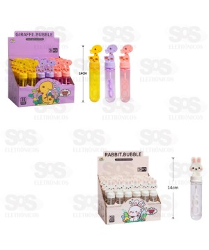 Lança Bolhas Com 24 Unidades modelos e cores Sortidos Toy King