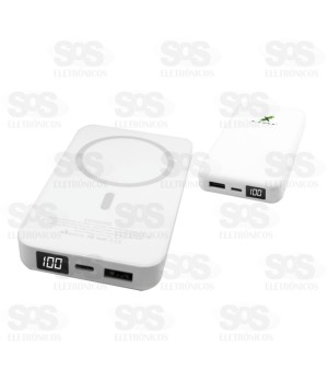 Carga Extra 10.000mAh Magnético Por Indução X-Cell XC-BANK-23
